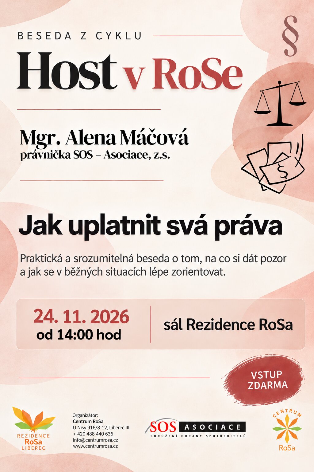 Přednáška SOS Asociace Mgr. Aleny Máčové – prohlídky a Muzea, Liberec – fotka 2