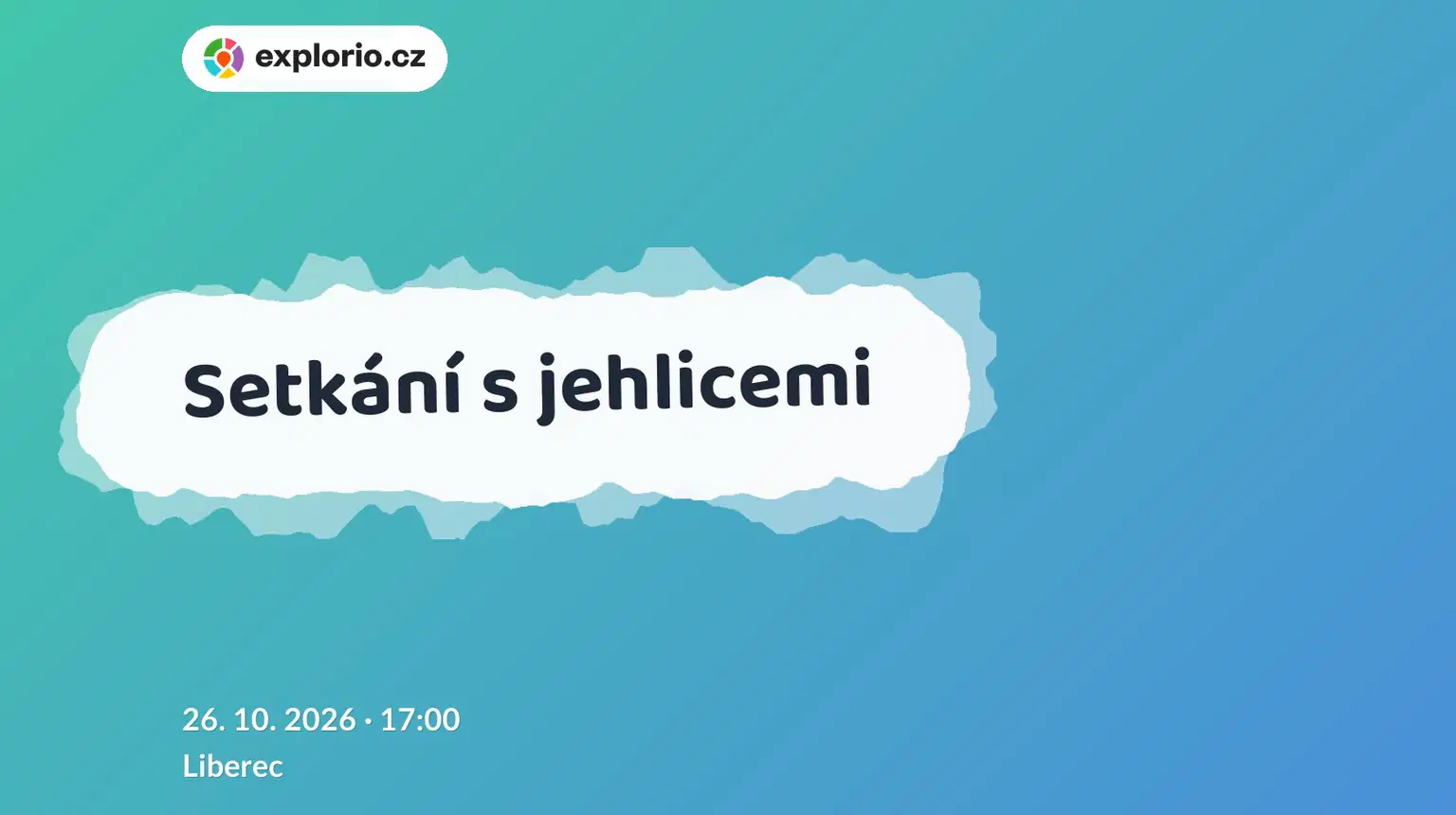 Setkání s jehlicemi – tvořivé dílny a Workshopy, Liberec