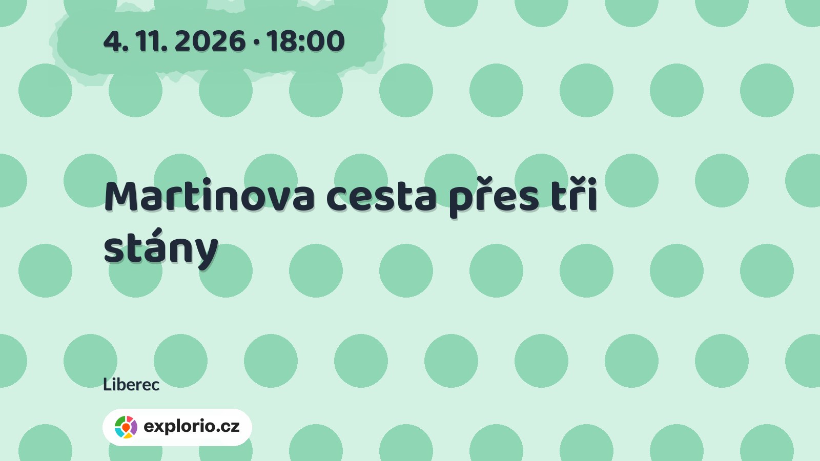 Martinova cesta přes tři stány – prohlídky a Muzea, Liberec