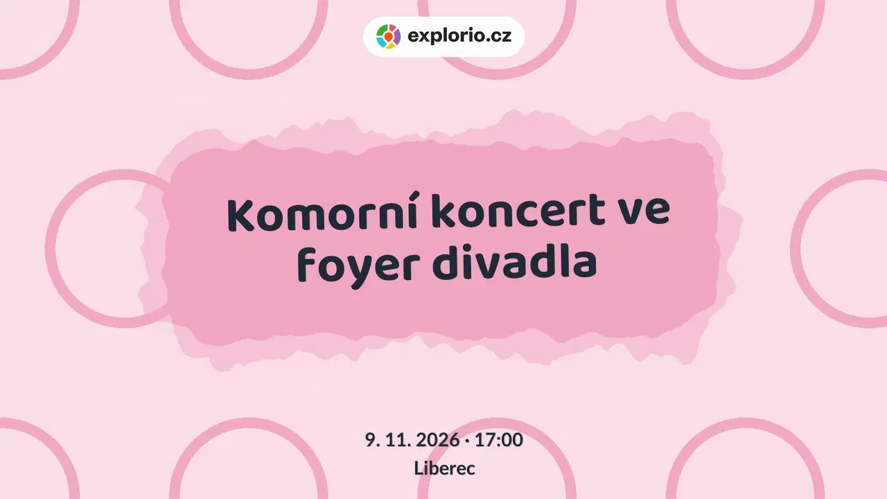 Komorní koncert ve foyer divadla – divadlo, Hudba a Kino, Liberec