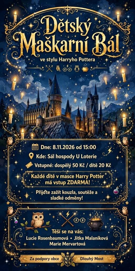 Dětský maškarní bál ve stylu Harryho Pottera – festivaly a Slavnosti, Liberec – fotka 2