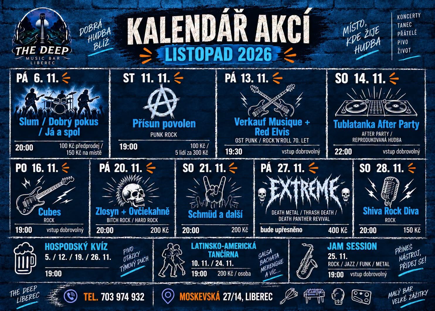 Jam Session – divadlo, Hudba a Kino, Liberec – fotka 2