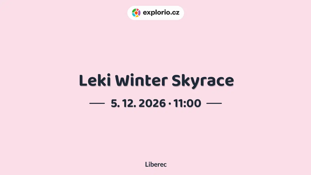 Leki Winter Skyrace – sport a Pohyb, Liberec