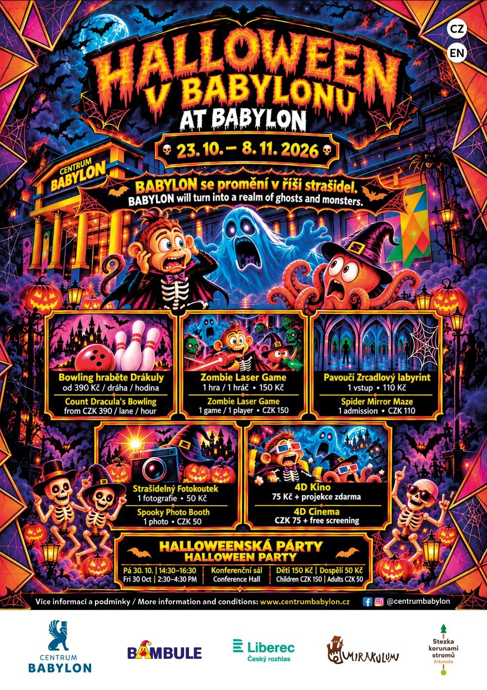 Halloween v Babylonu – festivaly a Slavnosti, Liberec – fotka 2