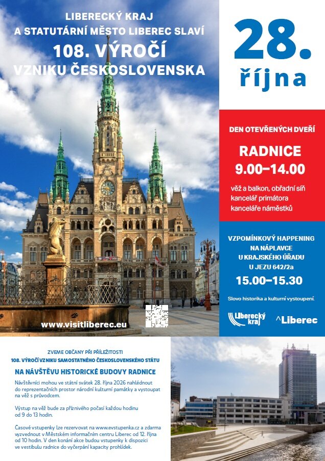 Vzpomínkový happening k založení Československa – prohlídky a Muzea, Liberec – fotka 2