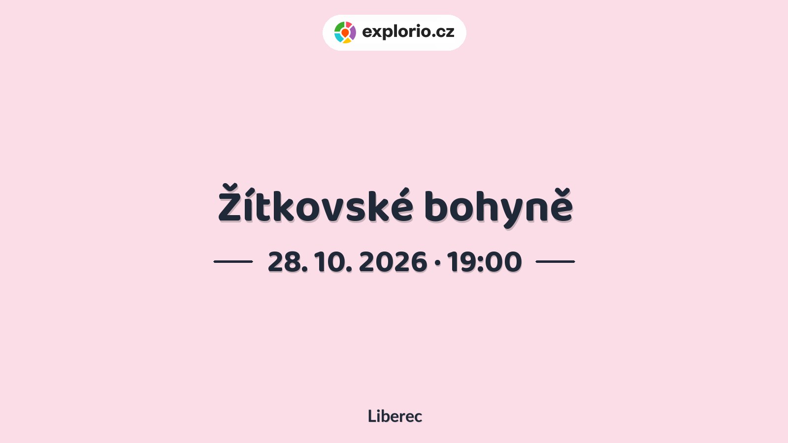 Žítkovské bohyně – divadlo, Hudba a Kino, Liberec