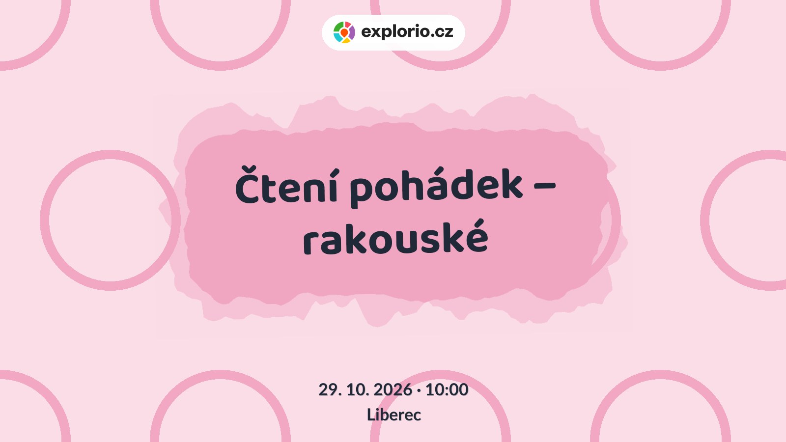 Čtení pohádek – rakouské – divadlo, Hudba a Kino, Liberec