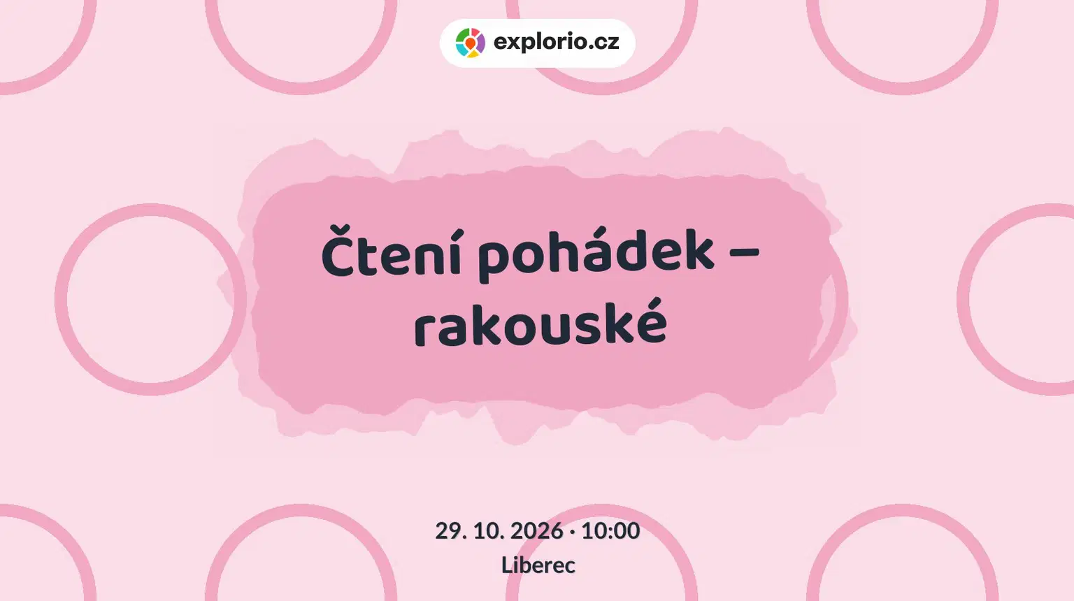 Čtení pohádek – rakouské – divadlo, Hudba a Kino, Liberec