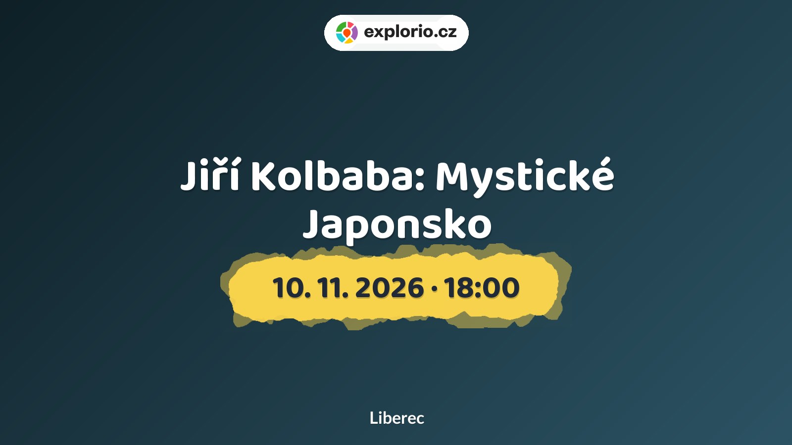 Jiří Kolbaba: Mystické Japonsko – prohlídky a Muzea, Liberec