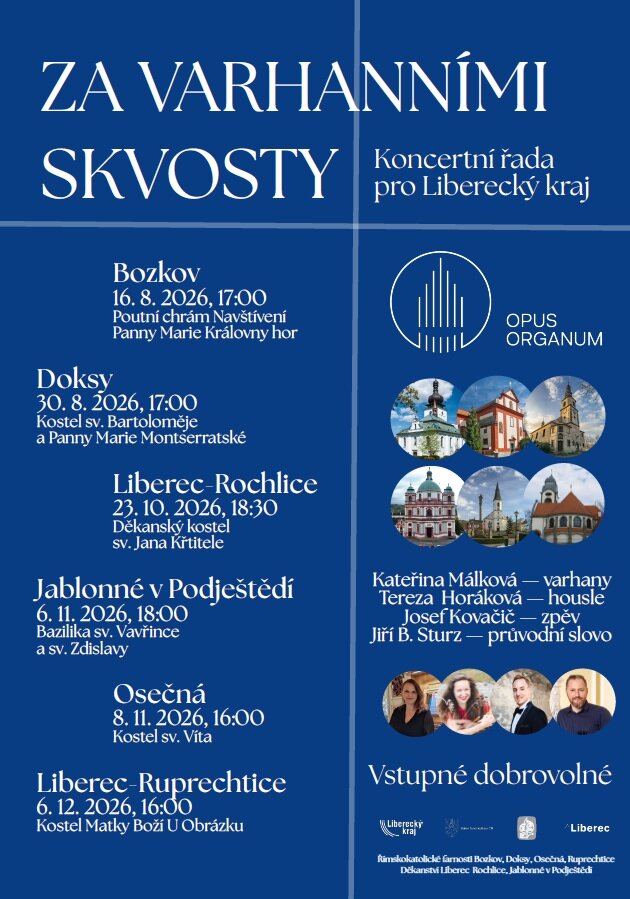 Za varhanními skvosty Libereckého kraje – divadlo, Hudba a Kino, Liberec – fotka 2