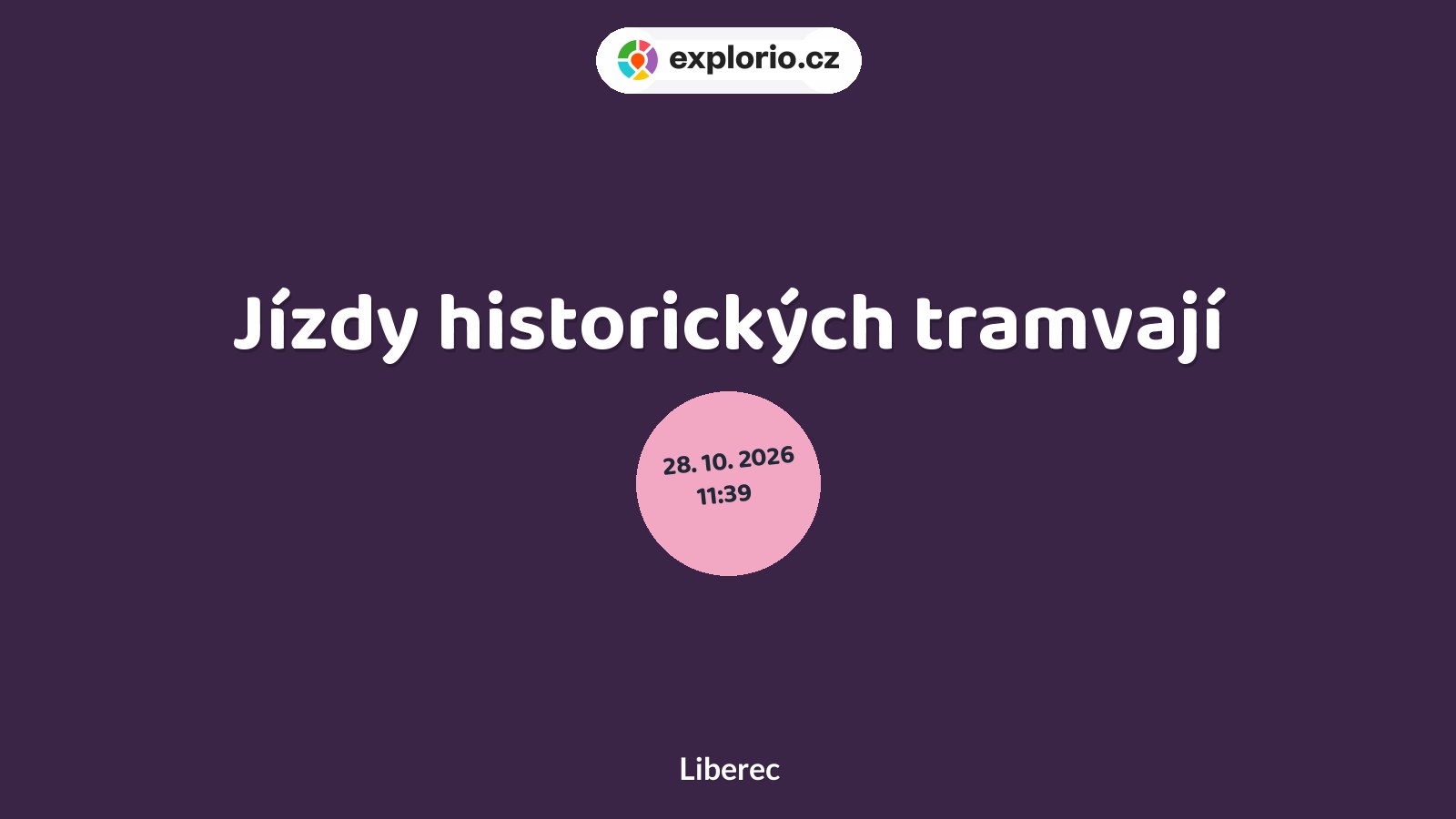Jízdy historických tramvají – prohlídky a Muzea, Liberec