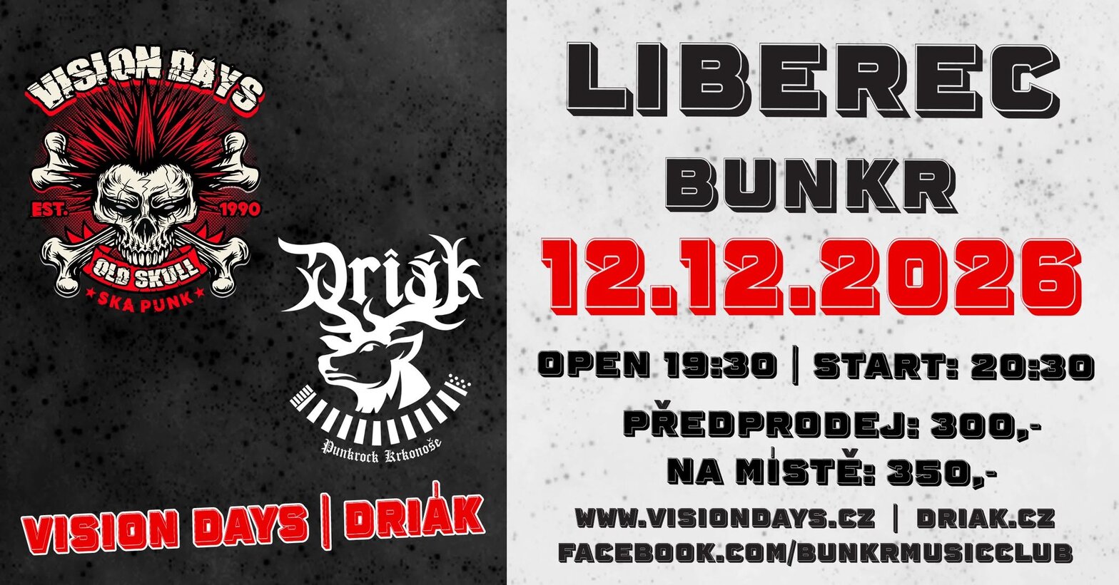 Vision Days + Driák Liberec Bunkr – divadlo, Hudba a Kino, Liberec – fotka 2