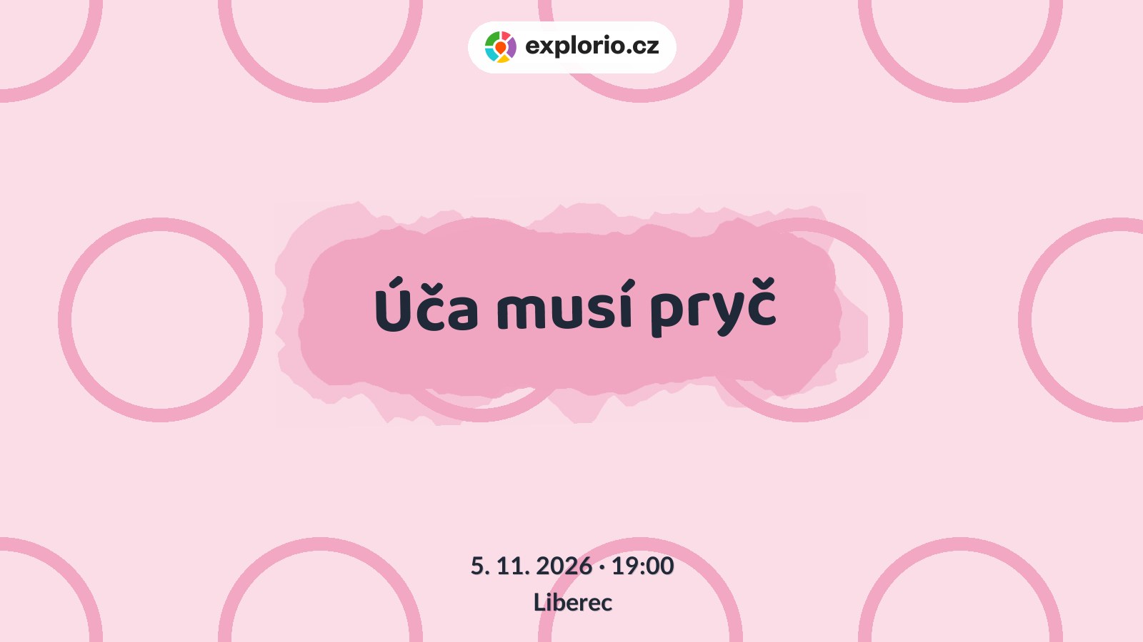Úča musí pryč – divadlo, Hudba a Kino, Liberec