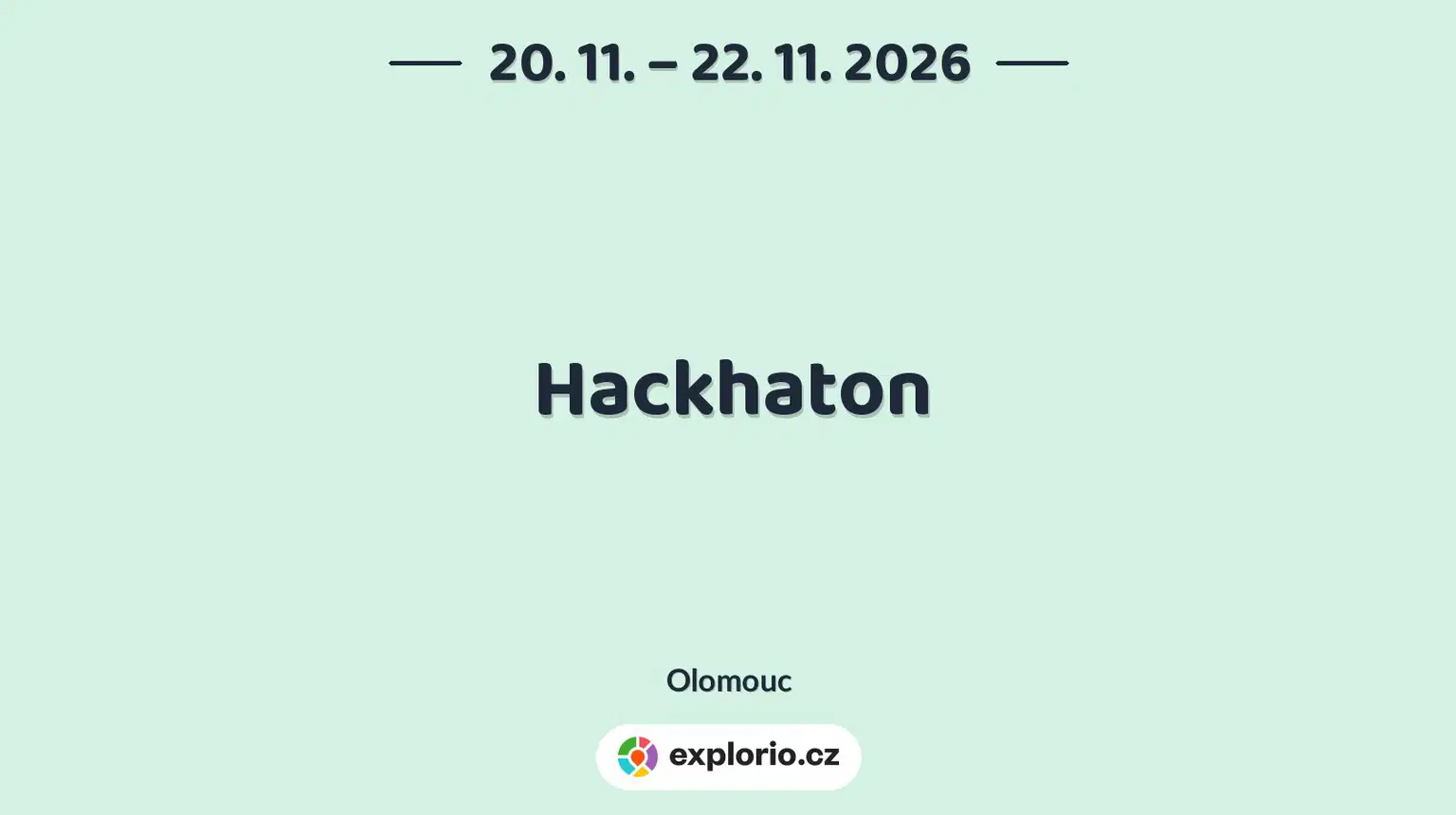 Hackhaton – tvořivé dílny a Workshopy, Olomouc