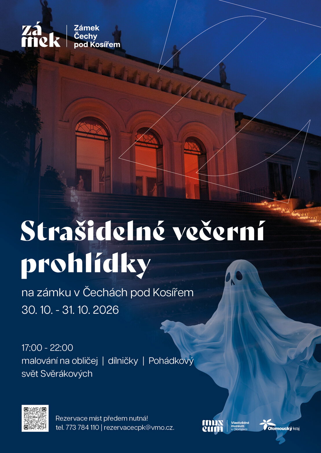 Strašidelné večerní prohlídky – prohlídky a Muzea, Čechy pod Kosířem – fotka 2