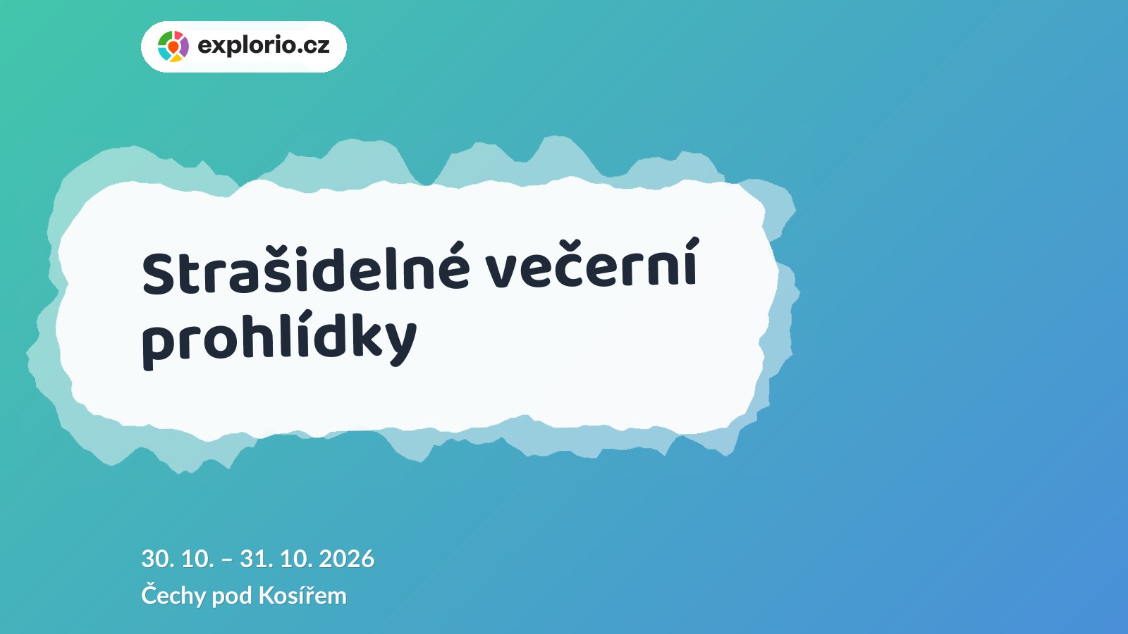 Strašidelné večerní prohlídky – prohlídky a Muzea, Čechy pod Kosířem