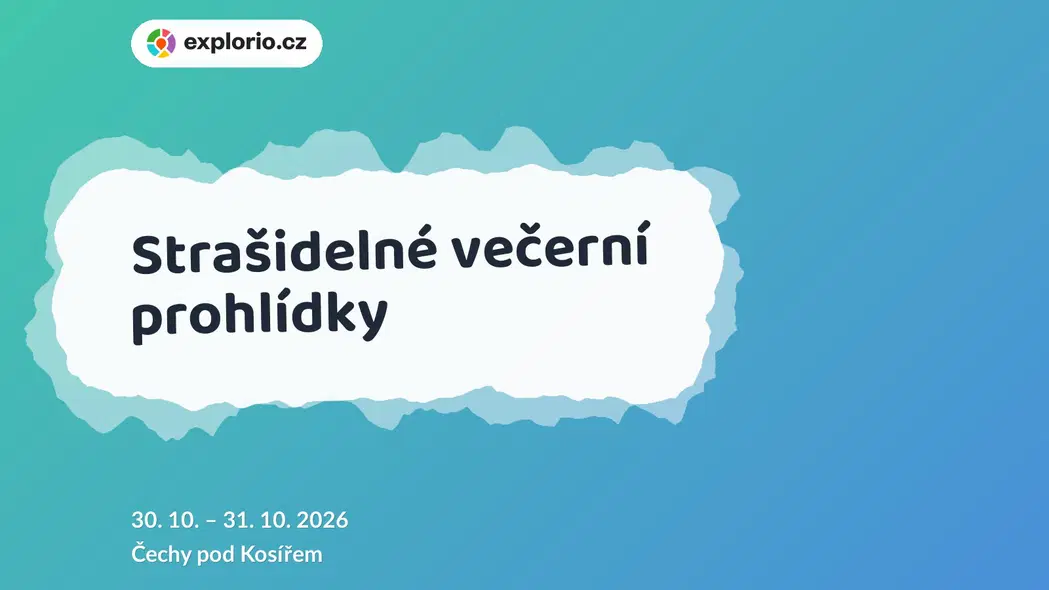 Strašidelné večerní prohlídky – prohlídky a Muzea, Čechy pod Kosířem