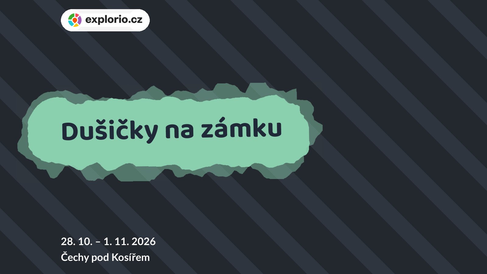 Dušičky na zámku – prohlídky a Muzea, Čechy pod Kosířem
