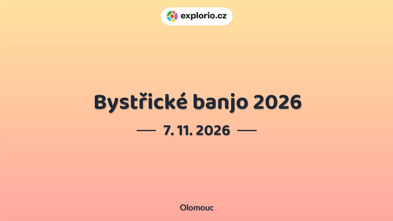 Bystřické banjo 2026 – divadlo, Hudba a Kino, Olomouc