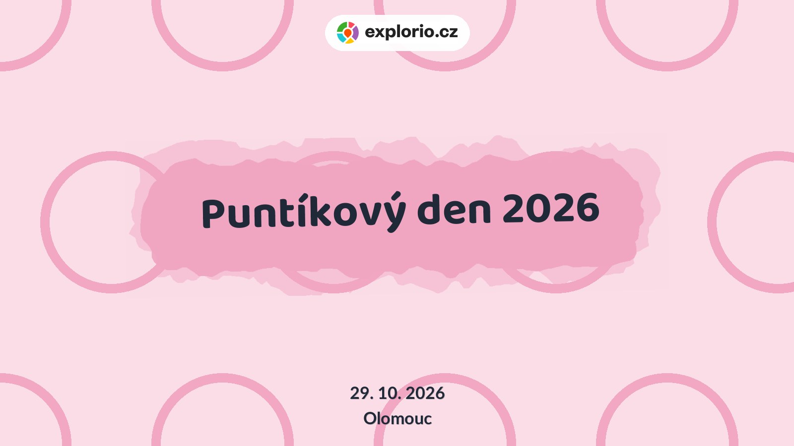 Puntíkový den 2026 – prohlídky a Muzea, Olomouc