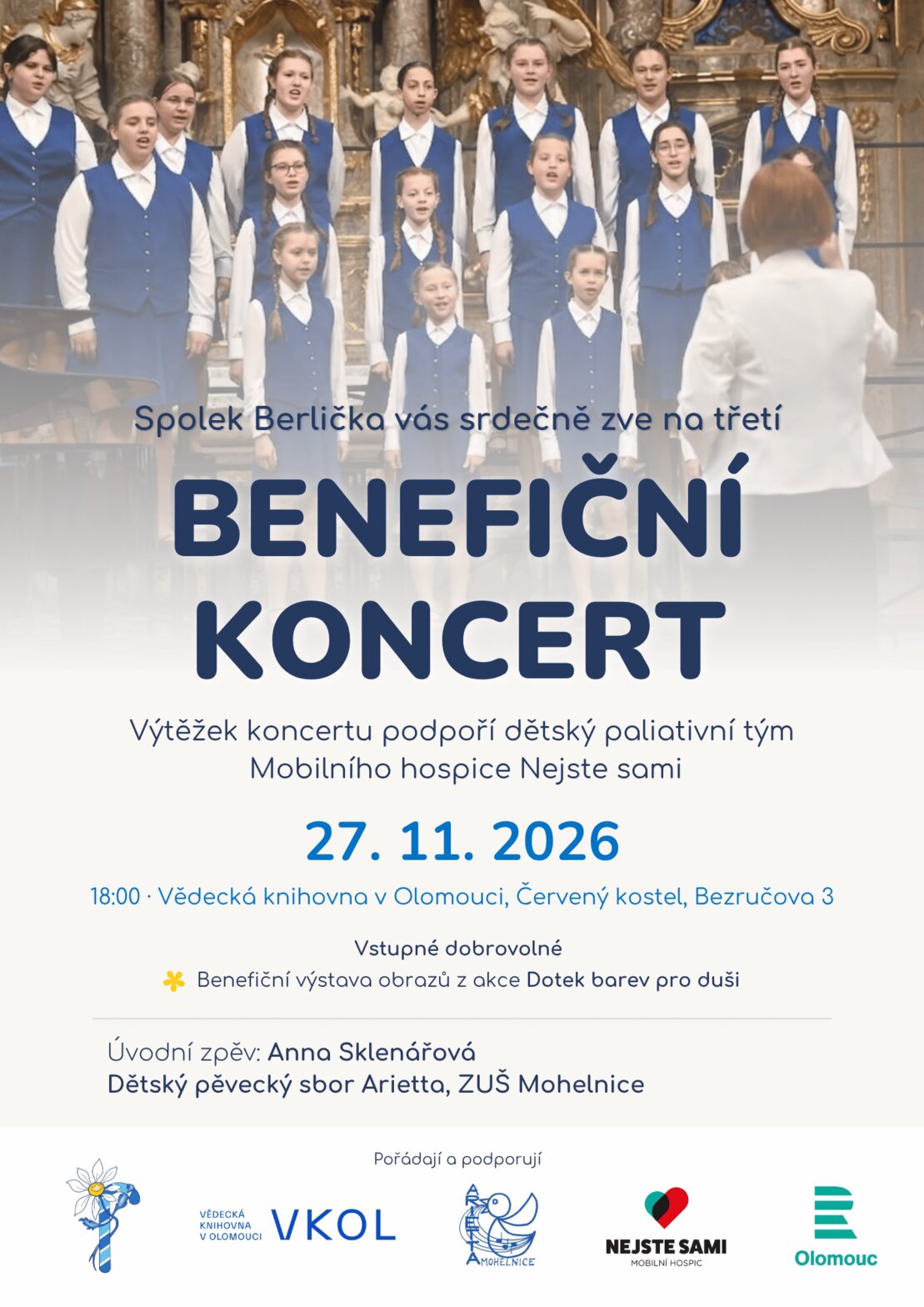Benefiční koncert – divadlo, Hudba a Kino, Olomouc – fotka 2