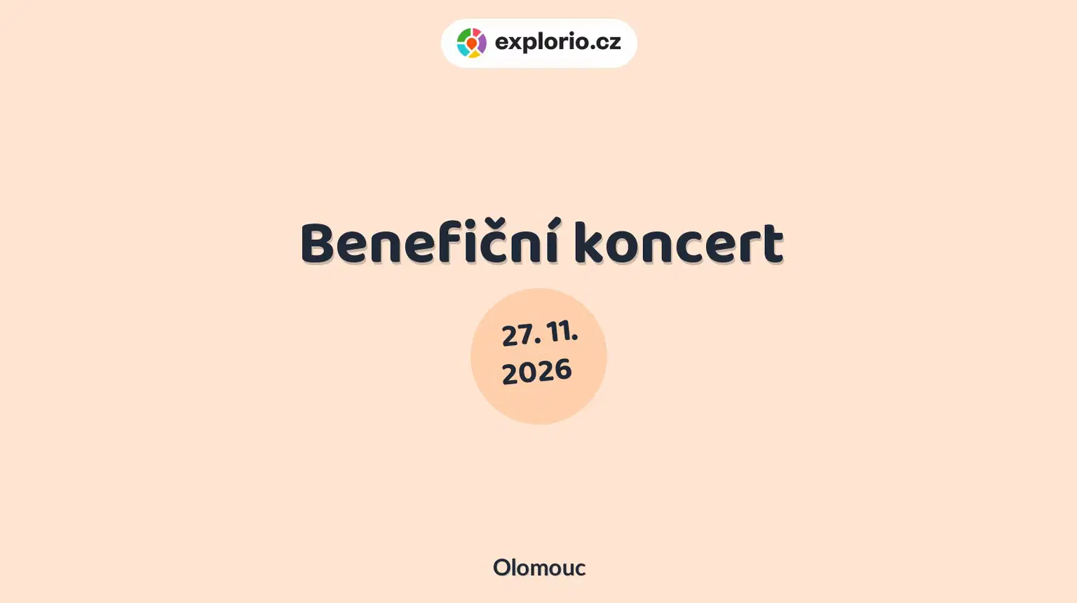Benefiční koncert – divadlo, Hudba a Kino, Olomouc