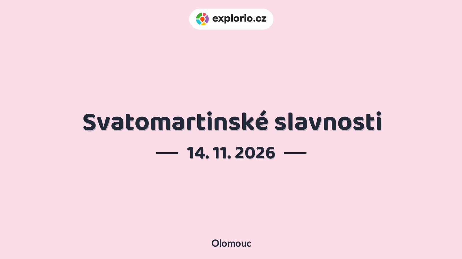 Svatomartinské slavnosti – festivaly a Slavnosti, Olomouc