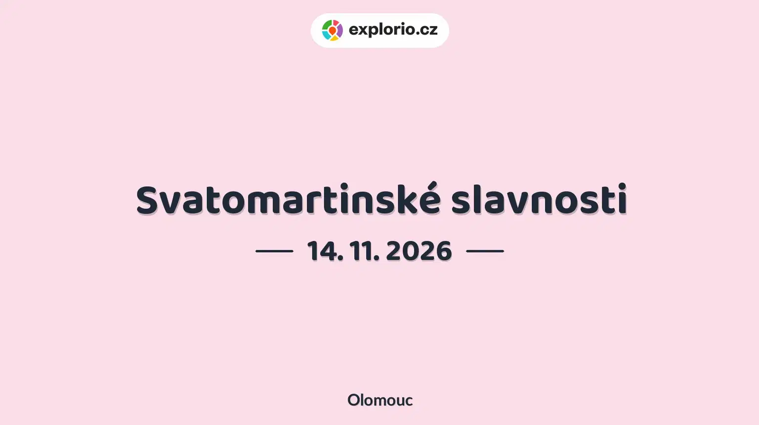 Svatomartinské slavnosti – festivaly a Slavnosti, Olomouc