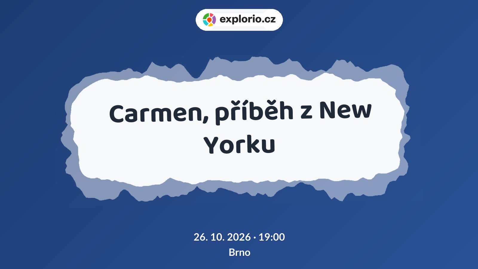 Carmen, příběh z New Yorku – divadlo, Hudba a Kino, Brno