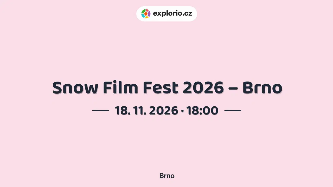 Snow Film Fest 2026 – Brno – divadlo, Hudba a Kino, Brno