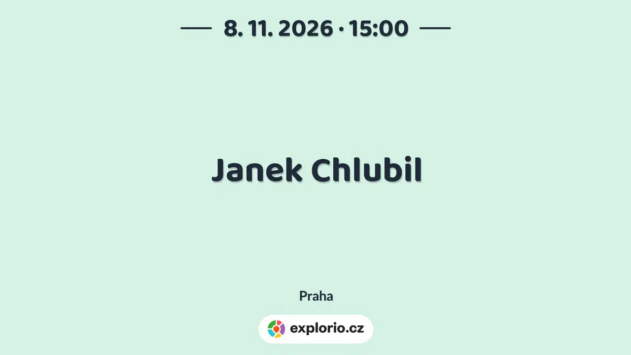 Janek Chlubil – divadlo, Hudba a Kino, Praha