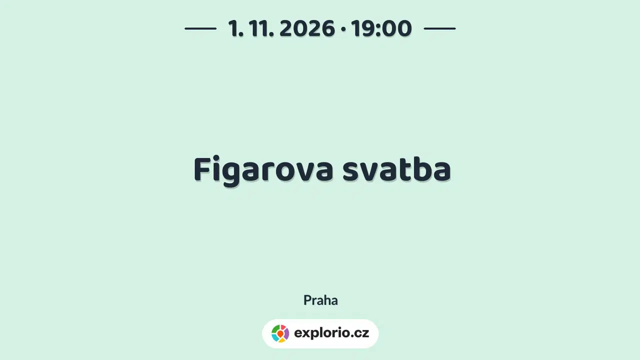 Figarova svatba – divadlo, Hudba a Kino, Praha