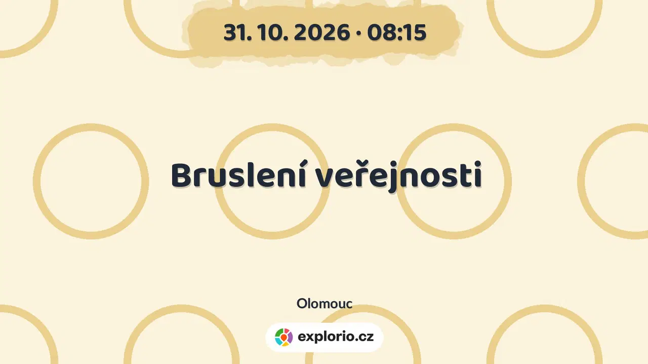 Bruslení veřejnosti – sport a Pohyb, Olomouc