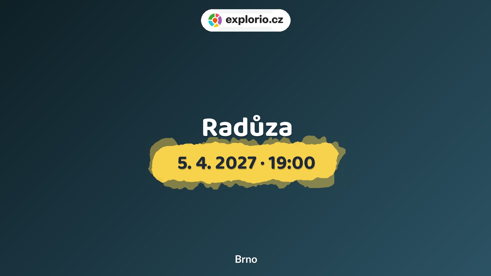 Radůza – divadlo, Hudba a Kino, Brno
