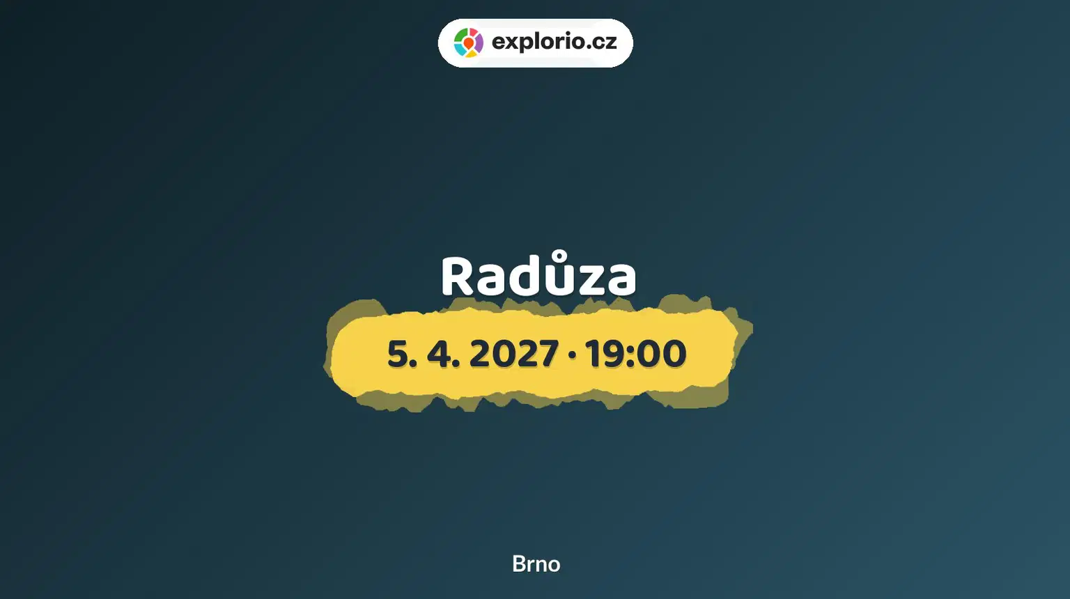 Radůza – divadlo, Hudba a Kino, Brno