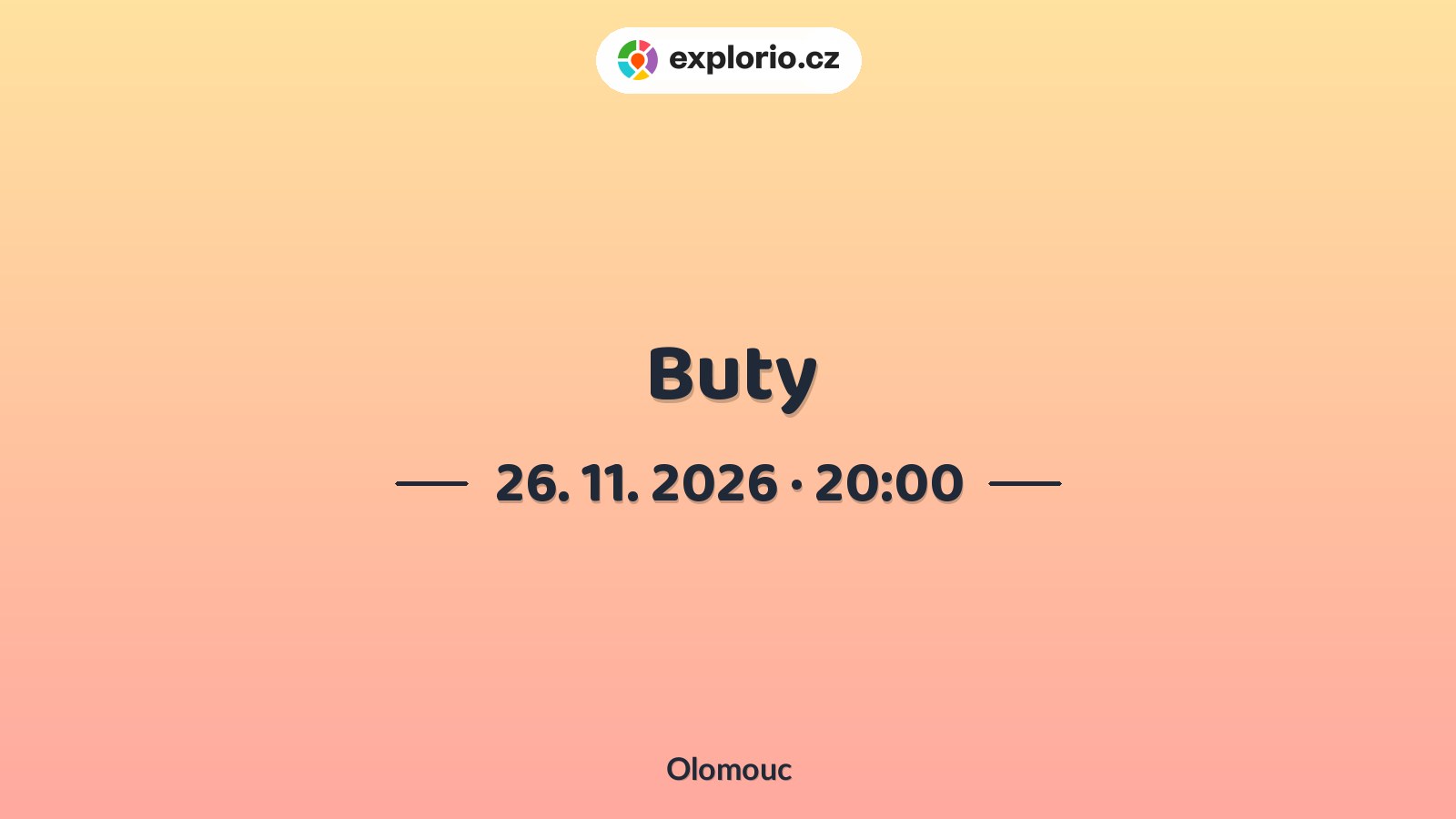 Buty – divadlo, Hudba a Kino, Olomouc