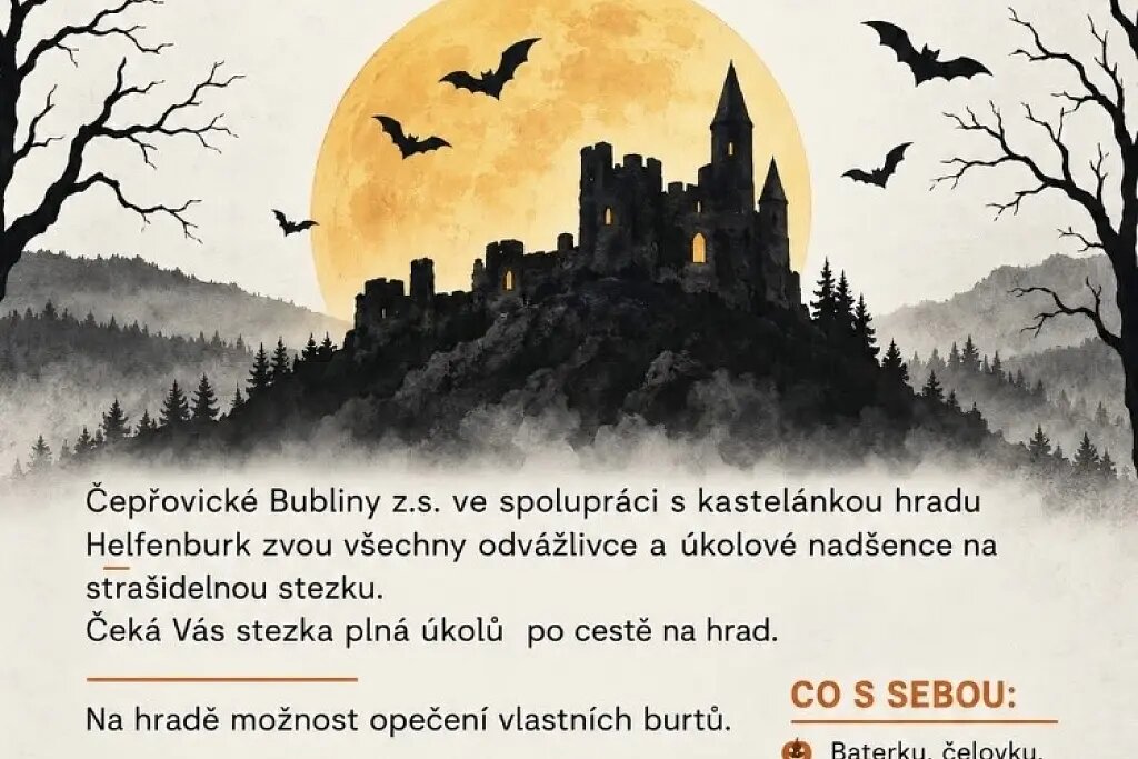 Strašidelná stezka na Helfenburk – festivaly a Slavnosti, Krajníčko – fotka 2