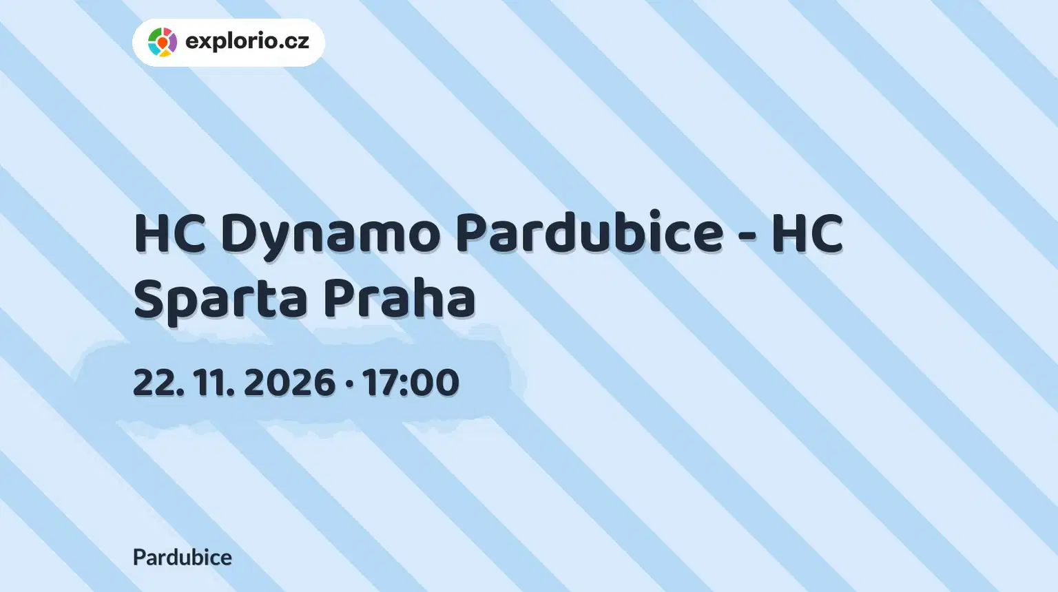 HC Dynamo Pardubice - HC Sparta Praha – sport a Pohyb, Pardubice
