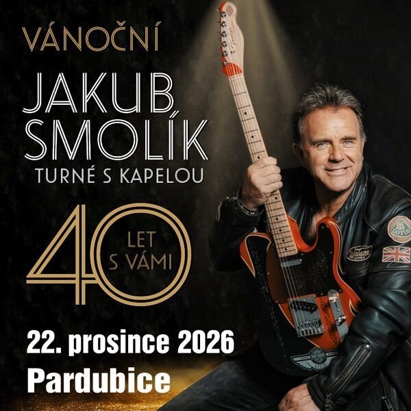 Jakub Smolík - Vánoční koncert "40 let s Vámi" – divadlo, Hudba a Kino, Pardubice – fotka 2