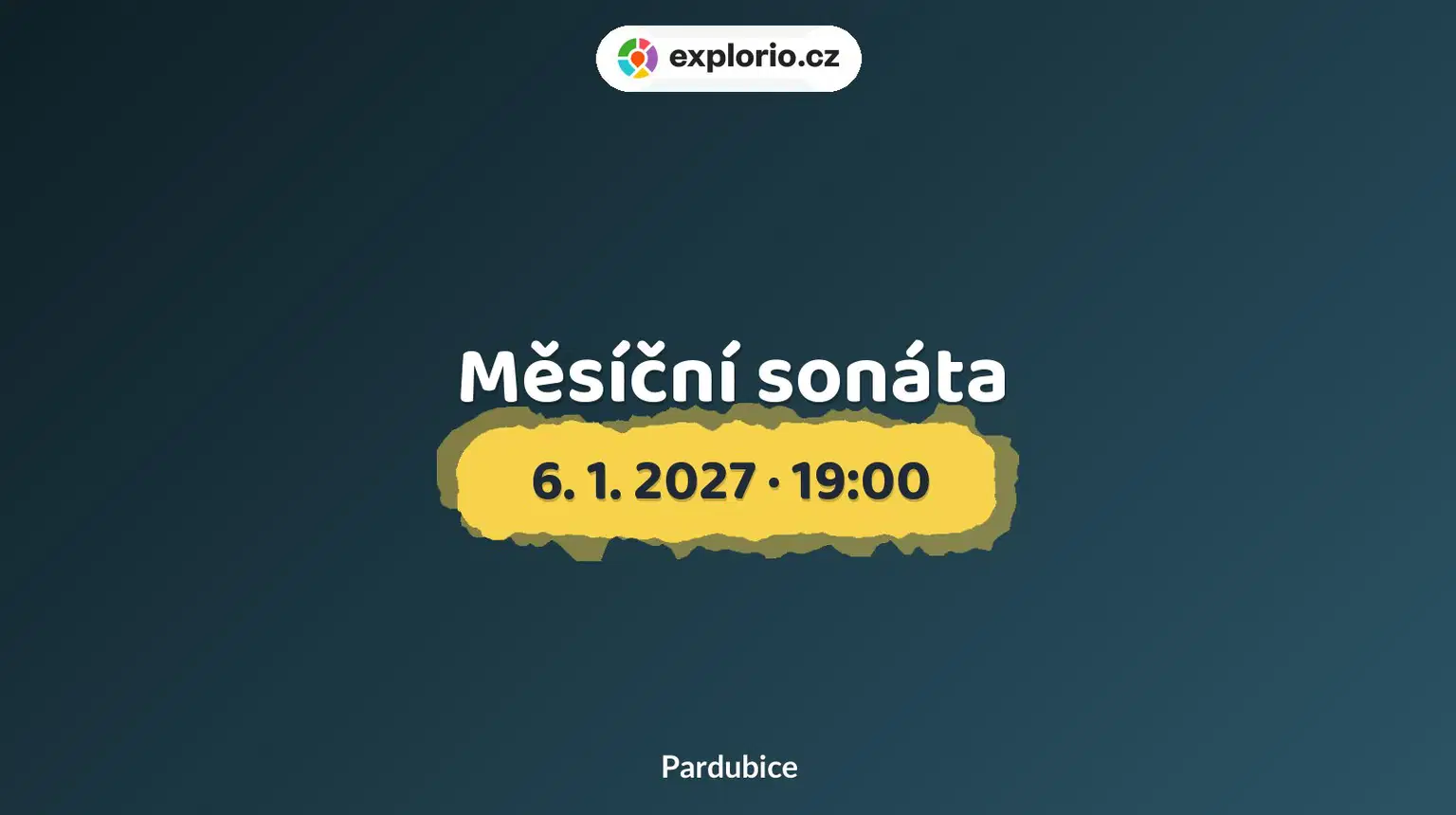 Měsíční sonáta – divadlo, Hudba a Kino, Pardubice