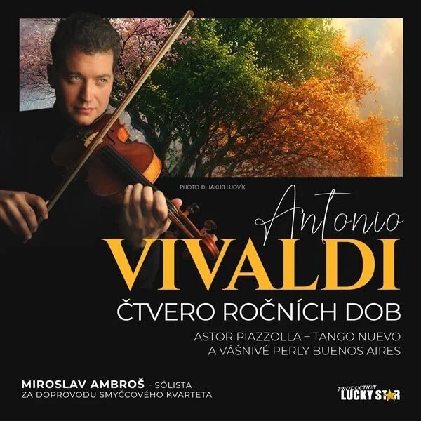 Antonio Vivaldi - Four Seasons a Astor Piazolla – divadlo, Hudba a Kino, Pardubice – fotka 2