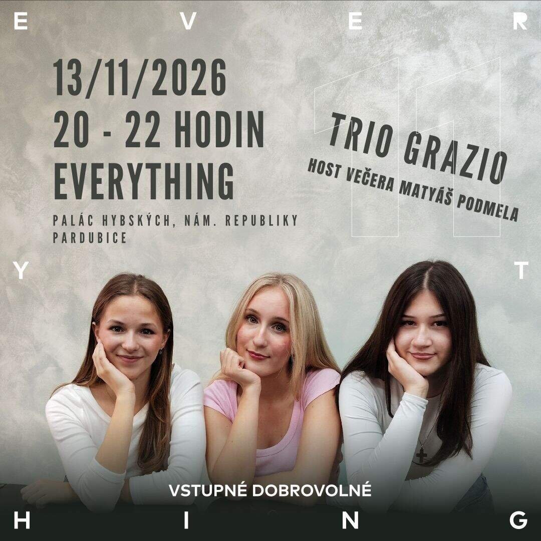 Koncert Trio Grazio – divadlo, Hudba a Kino, Pardubice – fotka 2