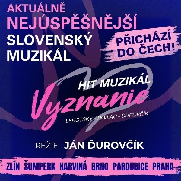 Muzikál Vyznanie – divadlo, Hudba a Kino, Pardubice – fotka 2