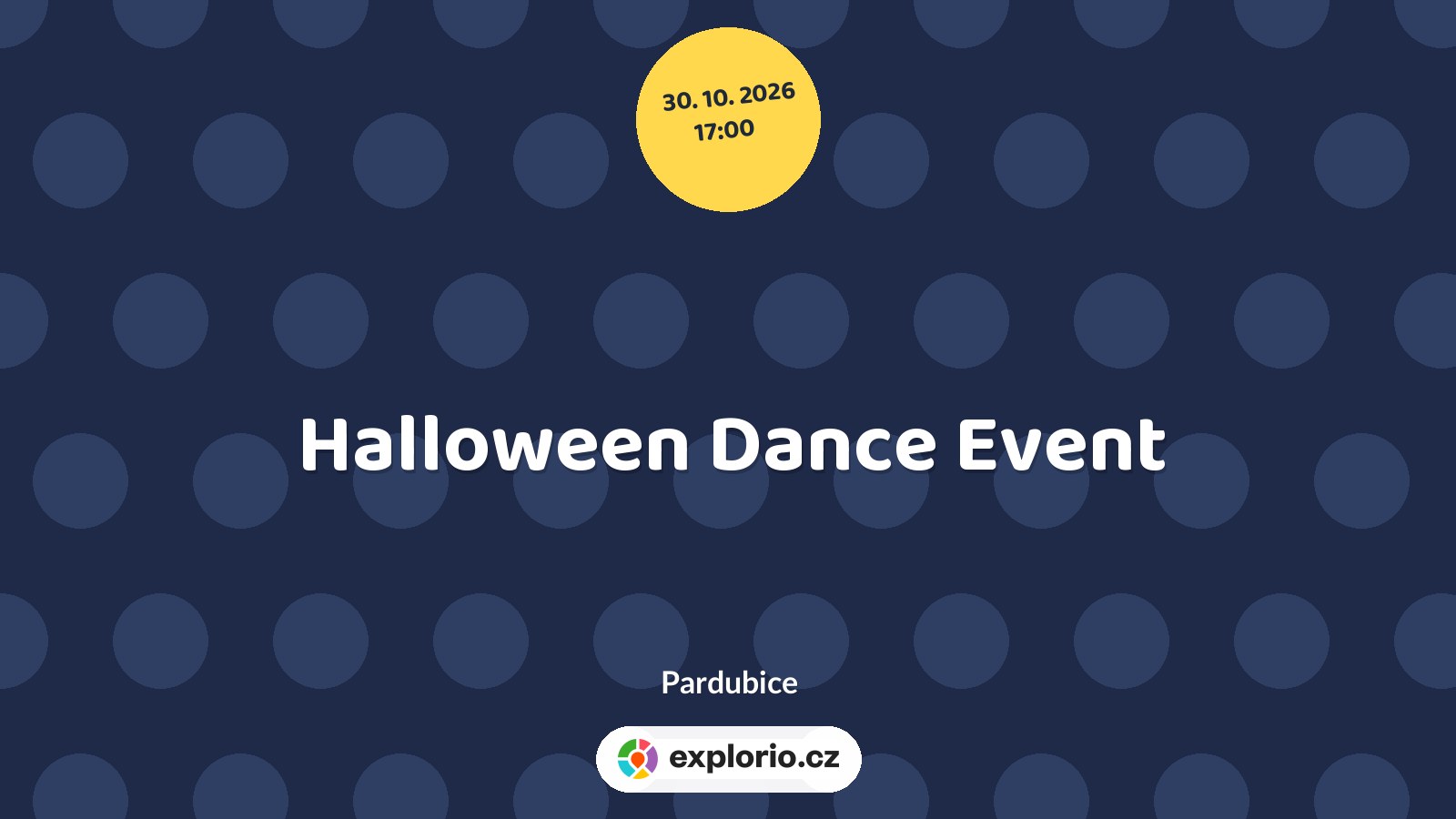 Halloween Dance Event – divadlo, Hudba a Kino, Pardubice