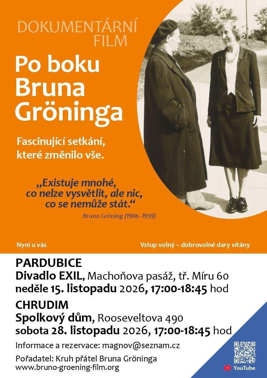 Po boku Bruna Gröninga – divadlo, Hudba a Kino, Pardubice – fotka 2