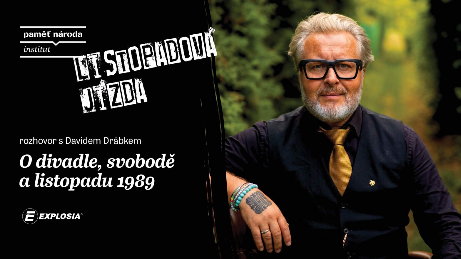David Drábek: O divadle, svobodě a listopadu 1989 – divadlo, Hudba a Kino, Pardubice – fotka 2