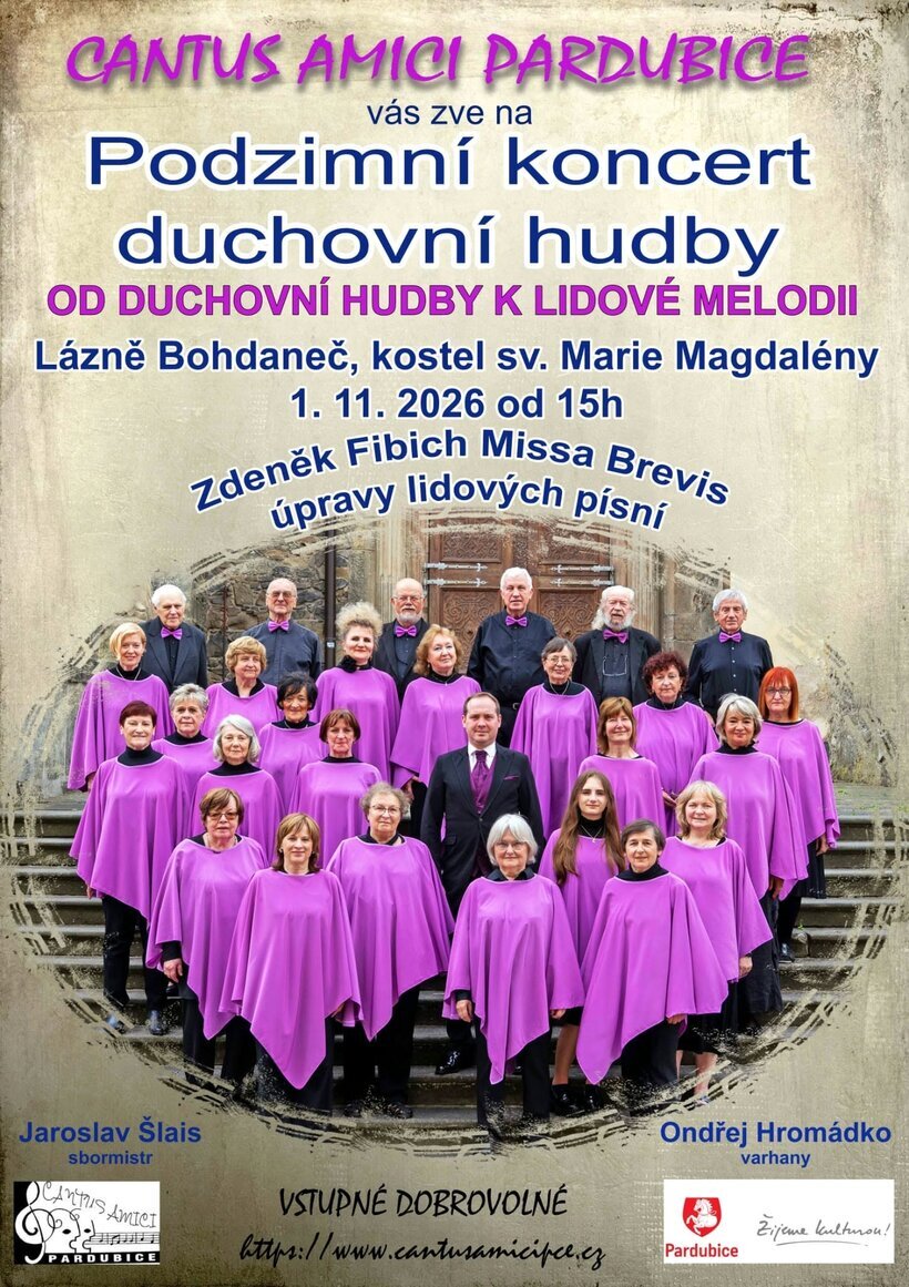 Podzimní koncert Cantus amici – divadlo, Hudba a Kino, Pardubice – fotka 2