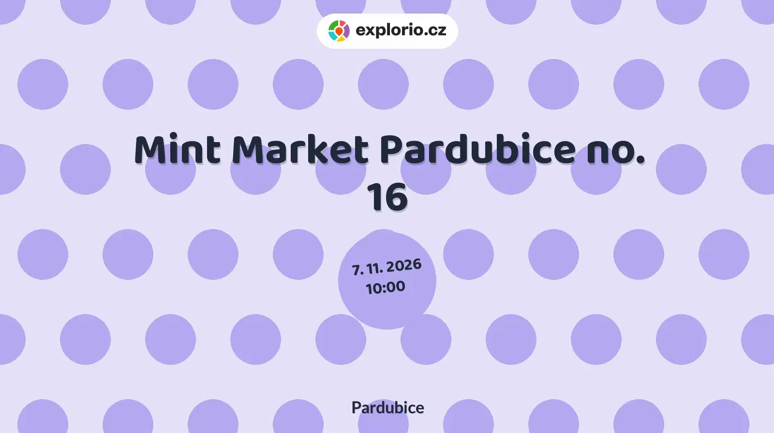 Mint Market Pardubice no. 16 – festivaly a Slavnosti, Pardubice