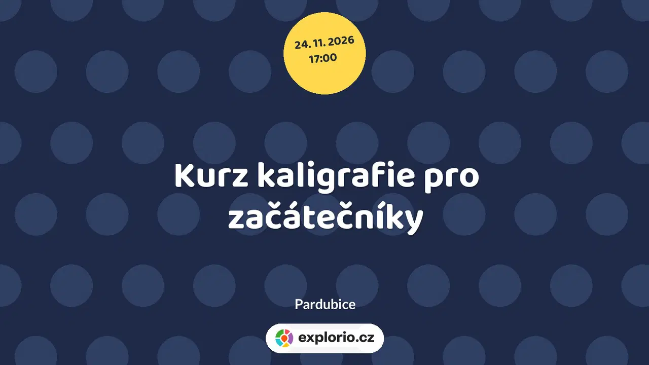 Kurz kaligrafie pro začátečníky – tvořivé dílny a Workshopy, Pardubice