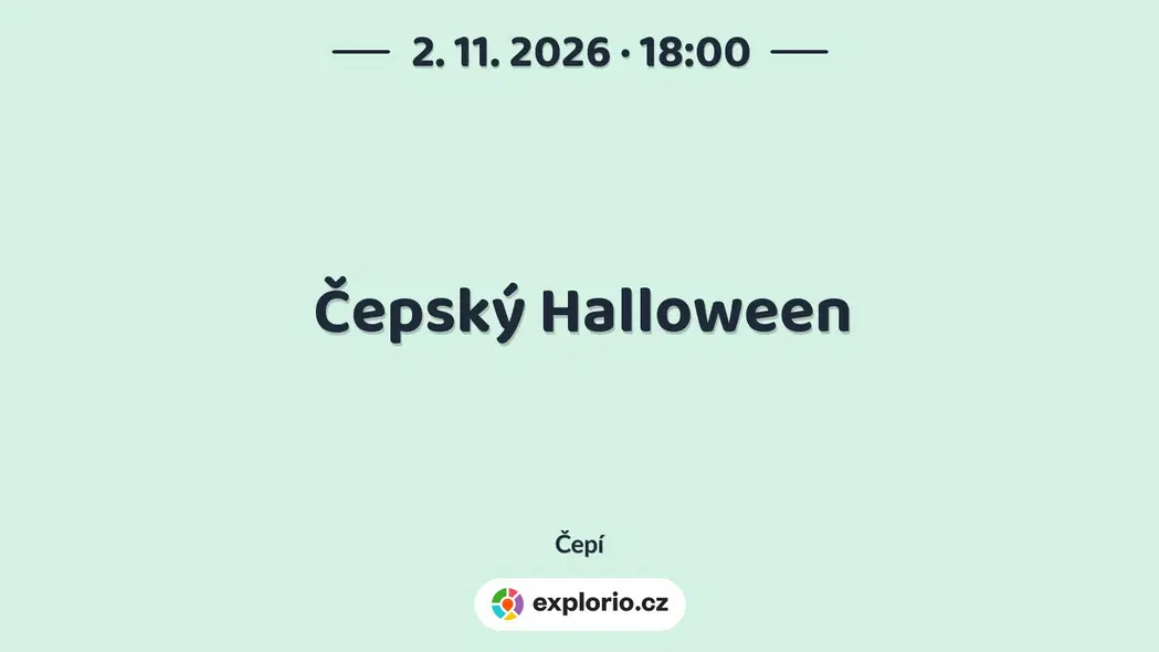 Čepský Halloween – festivaly a Slavnosti, Čepí
